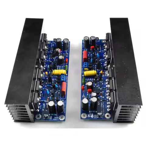 LJM L150W Class AB DC +/- 45V 200W8R (+-60V) 400W 4R (+-60V) MONO Amplifier Finished Board 200W MOSF