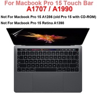 Screen Protector For Macbook Pro 15 Touch Bar A1707 Screen Covered 15.4 Touchbar A1990 High Clear Sc
