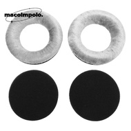 2PCS Replacement Ear Pads, Velvet 100mm Noise Isolation Ear Cushions, Soft and Comfortable Memory Fo