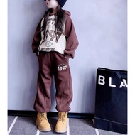 1997-1953 fleece set, thick, warm material, autumn-winter clothes for girls and boys, size 14-42kg