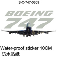 RBF 747 10cm Sticker S-C-747-0609