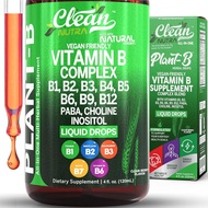 Supplement、Health Supplement VitaminBComplexLiquidDrops|ThiamineB1,B6,B2,B3,B4,B5,B7B9,B12,Niacinami