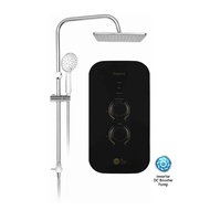 707 Kingston Instant Heater with Rain Shower (Black)