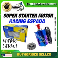 ESPADA SUPER RACING STARTER MOTOR Titanium ORIGINAL LC135 4s POWER RACING LC135 4s Y15ZR SUPRIMO api
