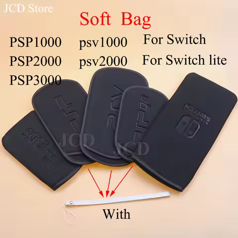 Soft Screen Protective Pouch Case Carrying Storage Bag For PSP GO 1000 2000 3000 For PSVita PSV 1000