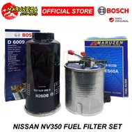 BOSCH Nissan NV350 Fuel Filter SET [ Primary & Secondary ]