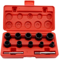 12pc 1/2"Dr+3/8" Dr Twist Socket Set