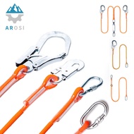 โพลีเอสเตอร์ความแข็งแรงสูง Rock Static Climbing Rope Anchor Marine Rope Dock Line Arborist Bull Rope Tree Cutting / Climbing Rope Crane Sling