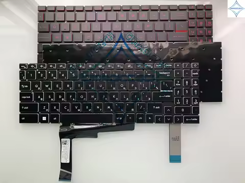 New US RU Russian Backlit For MSI GF66 11SC 11UC 12UD Pulse GL66 GF76 GL76 11UCK 12UEK MS-1581 MS-15