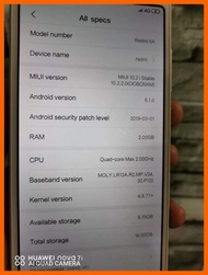♆ ▼ ✎ Redmi 6a second hand cellphone