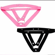 Sports Men's Chastity Lock Auxiliary Belt Stable CB Lock Anti-Escape Fixed Belt Men's Thong Double D