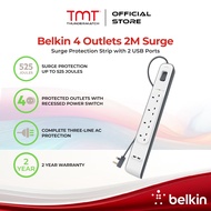 Belkin BSV401sa2M / BSV604sa2m / BSV804sa2m (4-8 Way Surge+2.4A USB Protection) (2 Year Warranty)