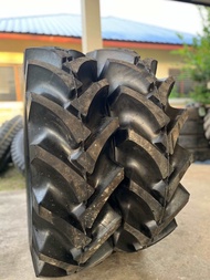 ยางหล่อดอกไฟฟ้า 12.4-24 (รถไถ)