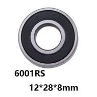 10Pcs/lot 6001Rs Cover Seal Deep Groove Ball Miniature Mini Bearings 6001Rs 6001-Rs 12*28*8Mm 12*28*