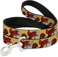 Crunchyroll Pet Leash, Dog Leash, My Hero Academia Mirio Togata Upper Cut Pose Yellow, 4 Feet Long 1