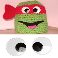 KIN 1 Pair Wiggle Eyes DIY Craft Kits Doll Stuffed Bears 7 5 10 15cm Doll Accessories Flat Eyes Doll
