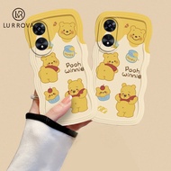 OPPO Reno 8T 5G Reno 8T 4G Reno 8Z 5G Reno 7Z 5G Reno 8 5G Reno 8 4G Reno 7 4G Reno 6 5G Reno 5 Reno 4F Reno 2F Cartoon Winnie the Pooh Silicone Phone Case