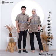 KATUN KEMEJA Jumbo Couple Batik Tops for Men and Women - Short Sleeve Shirts - Balloon Blouses for N