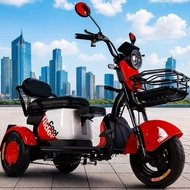 2026 NEW Ebike Scooter Electric Tricycle 3 Wheel Adult Basikal Elektrik Dewasa 3 Roda Skuter Elektri