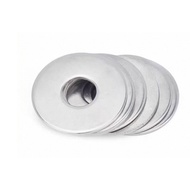 316Stainless Steel Spacer Hardware Metal Screws304Flat Gasket M5M6M14Round Stainless Steel Spacer EQ