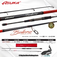 ASUKA BOLERO ROD SPINNING ROD GAME KELI BOTTOM SUNGAI