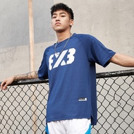 American Sports 3V3 League Short Sleeved Men's Basketball Training T-shirt Shooting Suit 100% Premiu