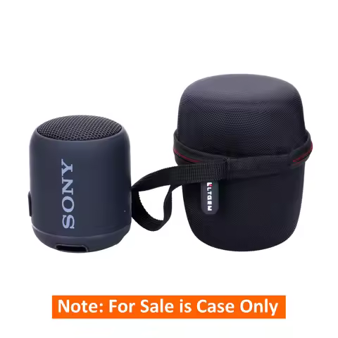 LTGEM EVA Protective Hard Case for Sony SRS-XB12 Mini Bluetooth Speaker Loud Extra Bass Wireless Spe