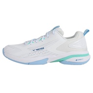 No Difference Sports Victory VICTOR A970TD AM Bright White/Water Blue 970 Medium High-End Badminton 