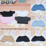 GREATAT 15cm Doll Clothes Accessories Casual Wears Pants 1/12 Dolls Clothes 15cm Doll Trousers