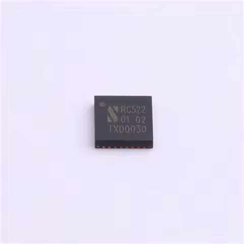 100% new and original MFRC522 RC522 QFN32 RF CARD RFID contactless read-write chip POS machine is co