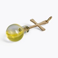 項鍊 進口掛飾 手工24K金十字架 內裝加利利山橄欖油 61102-1