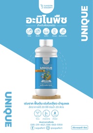 สวนโสภา ยูนีค(Unique) อะมิโนพืช เป็นกรดอะมิโนแท้ 100% สูตร อะมิโนพืช 18 ชนิด  ช่วยให้พืชเจริญเติบโตไ