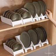 Kitchen Draining Dish Rack Multiple Card Slots Plate Storage Rack Dish Rack Countertop Tableware Drainer Dish Storage Bo