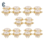 [miriam_malthus.ph]20PC 8 Pin Ceramic Socket Tube Top Vacuum Octal Value for KT88 EL34 6V6 6650 274B