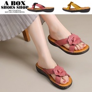 Checked Shop * [AN771] Small Comfortable Air Cushion Shoes MIT Made in Taiwan Thick-Soled 3.5cm Thre