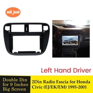 Video MP5 Player Panel Frame Radio Fascia Dash Mount for  (/EK/EM) 1995-2001 Kit LHD