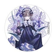 OKMT新七天貼紙手帳膠帶 flower2-PET模切-14cm*3m-35cm循環