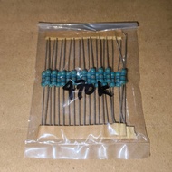 R 470K Ohm 0.5 W Metal Film 1 Percent Resistor 470 K Kilo Ohm 0.5W 20 Pcs