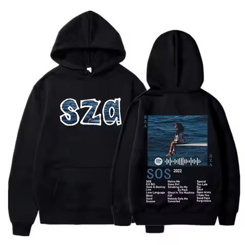 2024 New Casual Anime Hoodie Men's and Women's Anime Printed Retro Men's and Women's Top Dark Series