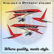 ✿ Honda Click 125i V1 Stock Decals HIGH QUALITY PRINT,LAMINATED,WATERPROOF