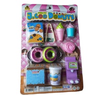MAINAN J.COO DONUTS MIRIP DONAT JCO JCOO / MAIN MASAK MASAKAN COOKING SET Mainan anak donuts Mainan 