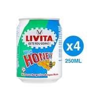 (FRESH BATCH) WJS 4 in 1 Livita Energy Drink Original Honey 250ML Livita Sparkling Honey Tongkat Ali