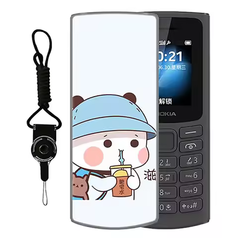 For Nokia 105 2021 4G Cover Case For Nokia 105 Bumper Anime Cartoon Silicone Case For Nokia 105 Capa