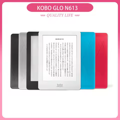 e-Book e-Reader Kobo Glo N613 6 inch 1024X768 book Reader support backlight E-Ink Electronic Ink Scr