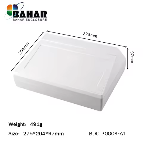 Bahar Enclosure Desk-top Housing ABS Plastic Enclosure Instument Box Controller Housing BDC 30008-A1
