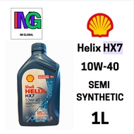 ORIGINAL SHELL MALAYSIA Helix HX7 10W-40 1L