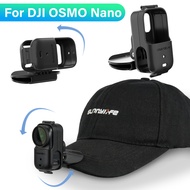 Camera Cap Holder For DJI Osmo Nano Quick Release Sport Hat Clip Adjustable-angle Camera Fixed Mount