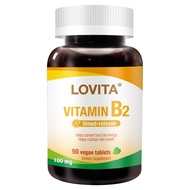 LOVITA LOVITA Sustained-Release Vitamin B2 100mg (90 Vegetarian Tablets)