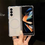 Ốp Likgus trong suốt chống ố Magsafe  Z Fold 5/ Z Flip 5/ Z fold 4/ Z flip4/ Z Fold 3/ Z flip 3