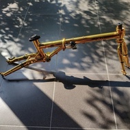 Herga Folding Bike Frame SMITH 16 inch GOLD special edition Gold